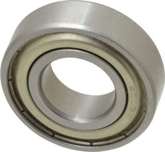 Tritan - 15mm Bore Diam, 32mm OD, Double Shield Deep Groove Radial Ball Bearing - 9mm Wide, 1 Row, Round Bore, 640 Lb Static Capacity, 1,260 Lb Dynamic Capacity - Americas Industrial Supply