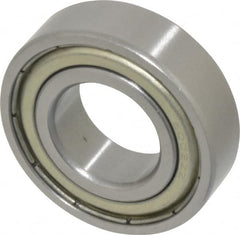 Tritan - 17mm Bore Diam, 35mm OD, Double Shield Deep Groove Radial Ball Bearing - 10mm Wide, 1 Row, Round Bore, 730 Lb Static Capacity, 1,350 Lb Dynamic Capacity - Americas Industrial Supply