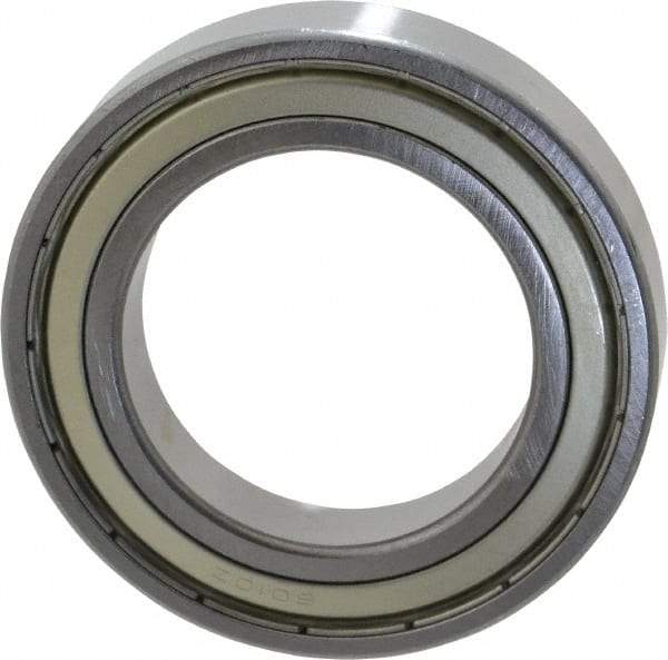 Tritan - 50mm Bore Diam, 80mm OD, Double Shield Deep Groove Radial Ball Bearing - 16mm Wide, 1 Row, Round Bore, 3,700 Lb Static Capacity, 4,900 Lb Dynamic Capacity - Americas Industrial Supply