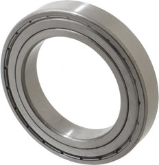 Tritan - 75mm Bore Diam, 115mm OD, Double Shield Deep Groove Radial Ball Bearing - 20mm Wide, 1 Row, Round Bore, 7,550 Lb Static Capacity, 8,890 Lb Dynamic Capacity - Americas Industrial Supply