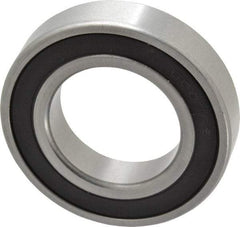 Tritan - 35mm Bore Diam, 62mm OD, Double Seal Deep Groove Radial Ball Bearing - 14mm Wide, 1 Row, Round Bore, 2,310 Lb Static Capacity, 3,600 Lb Dynamic Capacity - Americas Industrial Supply
