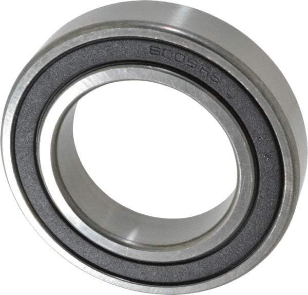 Tritan - 45mm Bore Diam, 75mm OD, Double Seal Deep Groove Radial Ball Bearing - 16mm Wide, 1 Row, Round Bore, 3,400 Lb Static Capacity, 4,720 Lb Dynamic Capacity - Americas Industrial Supply