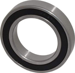 Tritan - 50mm Bore Diam, 80mm OD, Double Seal Deep Groove Radial Ball Bearing - 16mm Wide, 1 Row, Round Bore, 3,700 Lb Static Capacity, 4,900 Lb Dynamic Capacity - Americas Industrial Supply
