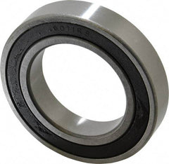 Tritan - 55mm Bore Diam, 90mm OD, Double Seal Deep Groove Radial Ball Bearing - 18mm Wide, 1 Row, Round Bore, 4,850 Lb Static Capacity, 6,350 Lb Dynamic Capacity - Americas Industrial Supply