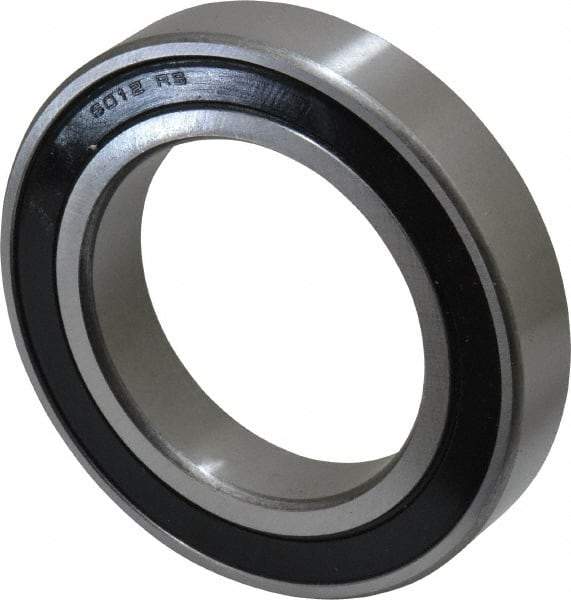 Tritan - 60mm Bore Diam, 95mm OD, Double Seal Deep Groove Radial Ball Bearing - 18mm Wide, 1 Row, Round Bore, 5,200 Lb Static Capacity, 6,600 Lb Dynamic Capacity - Americas Industrial Supply