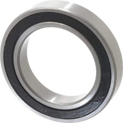 Tritan - 65mm Bore Diam, 100mm OD, Double Seal Deep Groove Radial Ball Bearing - 18mm Wide, 1 Row, Round Bore, 5,850 Lb Static Capacity, 6,850 Lb Dynamic Capacity - Americas Industrial Supply