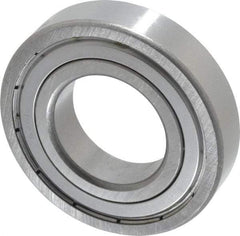 Tritan - 40mm Bore Diam, 80mm OD, Double Shield Deep Groove Radial Ball Bearing - 18mm Wide, 1 Row, Round Bore, 4,000 Lb Static Capacity, 6,500 Lb Dynamic Capacity - Americas Industrial Supply