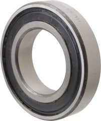 Tritan - 55mm Bore Diam, 100mm OD, Double Shield Deep Groove Radial Ball Bearing - 21mm Wide, 1 Row, Round Bore, 6,500 Lb Static Capacity, 9,750 Lb Dynamic Capacity - Americas Industrial Supply
