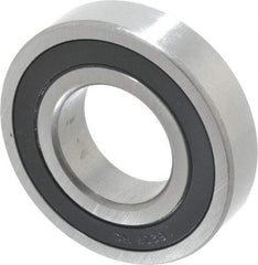 Tritan - 35mm Bore Diam, 72mm OD, Double Seal Deep Groove Radial Ball Bearing - 17mm Wide, 1 Row, Round Bore, 3,400 Lb Static Capacity, 5,800 Lb Dynamic Capacity - Americas Industrial Supply