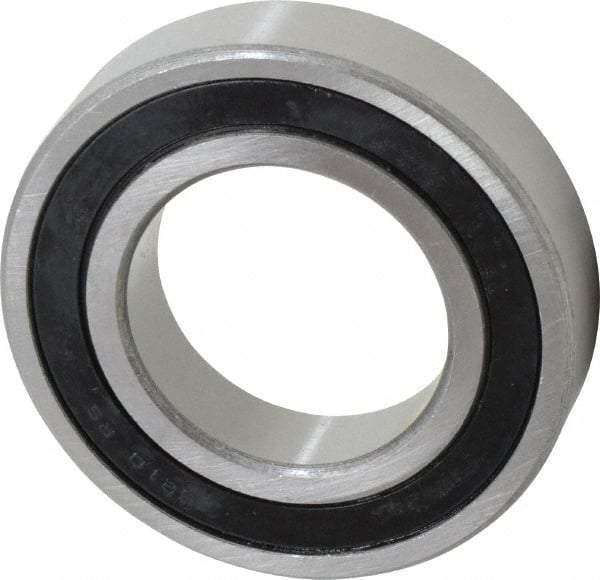 Tritan - 50mm Bore Diam, 90mm OD, Double Seal Deep Groove Radial Ball Bearing - 20mm Wide, 1 Row, Round Bore, 5,200 Lb Static Capacity, 7,870 Lb Dynamic Capacity - Americas Industrial Supply