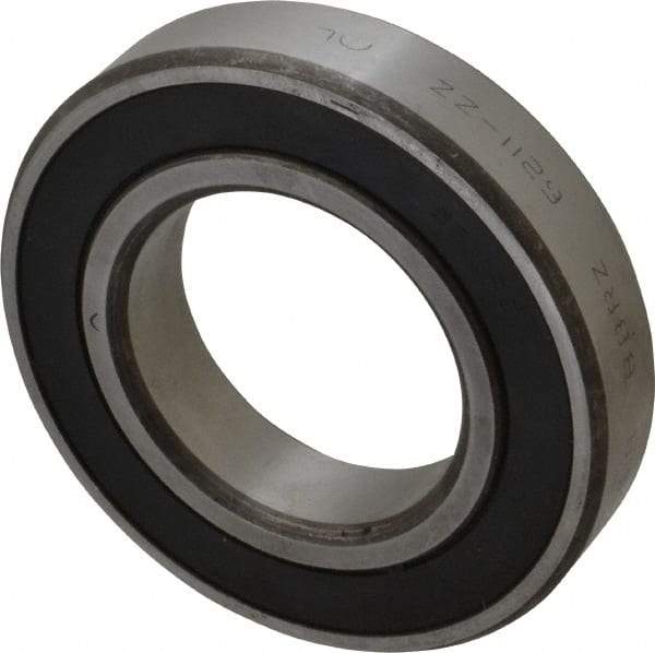 Tritan - 55mm Bore Diam, 100mm OD, Double Seal Deep Groove Radial Ball Bearing - 21mm Wide, 1 Row, Round Bore, 6,500 Lb Static Capacity, 9,750 Lb Dynamic Capacity - Americas Industrial Supply