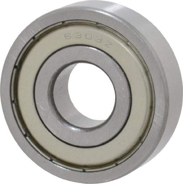 Tritan - 17mm Bore Diam, 47mm OD, Double Shield Deep Groove Radial Ball Bearing - 14mm Wide, 1 Row, Round Bore, 1,470 Lb Static Capacity, 3,060 Lb Dynamic Capacity - Americas Industrial Supply