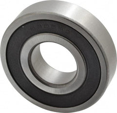 Tritan - 30mm Bore Diam, 72mm OD, Double Seal Deep Groove Radial Ball Bearing - 19mm Wide, 1 Row, Round Bore, 3,370 Lb Static Capacity, 6,000 Lb Dynamic Capacity - Americas Industrial Supply