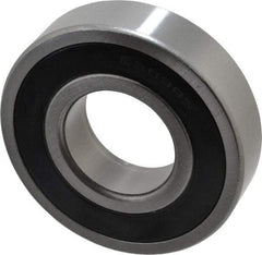 Tritan - 45mm Bore Diam, 100mm OD, Double Seal Deep Groove Radial Ball Bearing - 25mm Wide, 1 Row, Round Bore, 7,200 Lb Static Capacity, 11,900 Lb Dynamic Capacity - Americas Industrial Supply