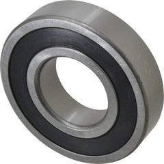 Tritan - 60mm Bore Diam, 130mm OD, Double Seal Deep Groove Radial Ball Bearing - 31mm Wide, 1 Row, Round Bore, 11,700 Lb Static Capacity, 18,400 Lb Dynamic Capacity - Americas Industrial Supply