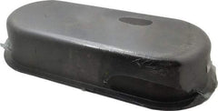 Made in USA - 18" Inside Length x 7" Inside Width, Chain & Belt Drive Guard - 19-1/4" OAL x 8-1/4" Overall Width, 3-1/2" High - Americas Industrial Supply