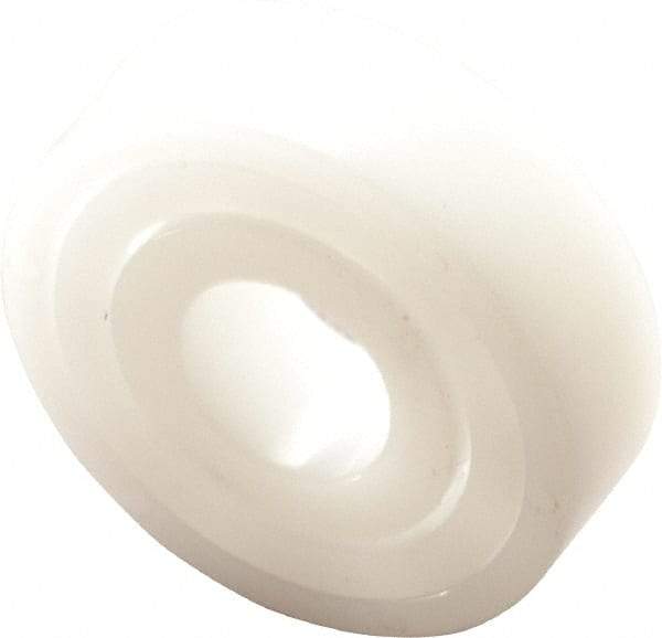 Made in USA - 8mm Bore Diam, 22mm OD, Open Plastic Race Radial Ball Bearing - 7mm Wide, 1 Row, Round Bore, 33 Lb Static Capacity, 42 Lb Dynamic Capacity - Americas Industrial Supply