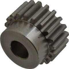 Browning - 12 Pitch, 1.667" Pitch Diam, 20 Tooth Spur Gear - 5/8" Bore Diam, 1-13/32" Hub Diam, Steel - Americas Industrial Supply