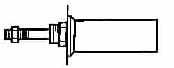 ARO/Ingersoll-Rand - Air Cylinder Flange - For 2-1/2" Air Cylinders, Use with ARO Economair Cylinders - Americas Industrial Supply