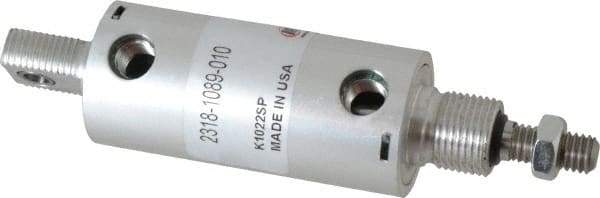 ARO/Ingersoll-Rand - 1" Stroke x 1-1/8" Bore Double Acting Air Cylinder - 1/8 Port, 3/8-16 Rod Thread - Americas Industrial Supply