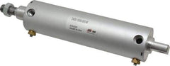 ARO/Ingersoll-Rand - 6" Stroke x 2" Bore Double Acting Air Cylinder - 1/4 Port, 5/8-11 Rod Thread - Americas Industrial Supply