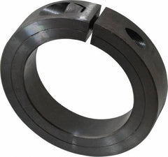 Climax Metal Products - 2-15/16" Bore, Steel, One Piece Clamp Collar - 4-1/4" Outside Diam, 7/8" Wide - Americas Industrial Supply