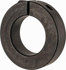 Climax Metal Products - 42mm Bore, Steel, One Piece Clamp Collar - 2-7/8" Outside Diam - Americas Industrial Supply