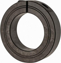 Climax Metal Products - 48mm Bore, Steel, One Piece Clamp Collar - 3-1/8" Outside Diam - Americas Industrial Supply