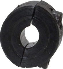 Climax Metal Products - 1/4" Bore, Steel, Two Piece Shaft Collar - 11/16" Outside Diam, 5/16" Wide - Americas Industrial Supply