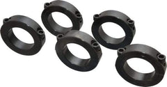 Climax Metal Products - 1-3/4" Bore, Steel, Two Piece Shaft Collar - 2-3/4" Outside Diam, 11/16" Wide - Americas Industrial Supply