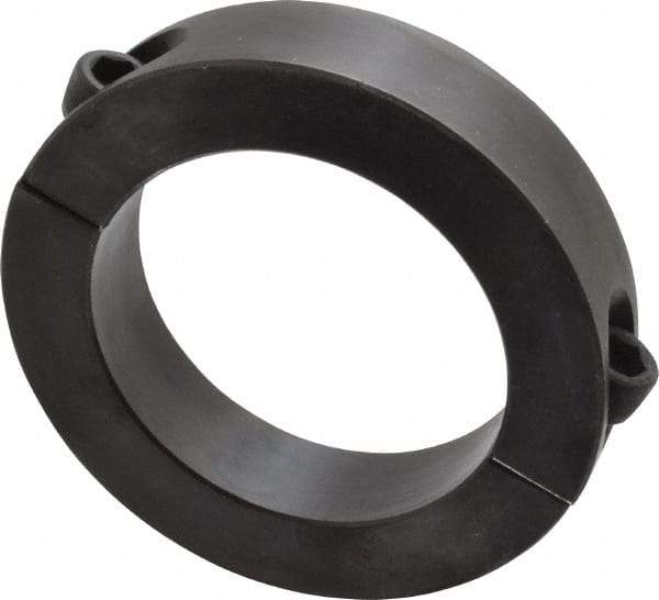 Climax Metal Products - 2-3/4" Bore, Steel, Two Piece Shaft Collar - 4" Outside Diam, 7/8" Wide - Americas Industrial Supply