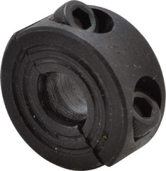 Climax Metal Products - 7mm Bore, Steel, Two Piece Shaft Collar - 3/4" Outside Diam - Americas Industrial Supply