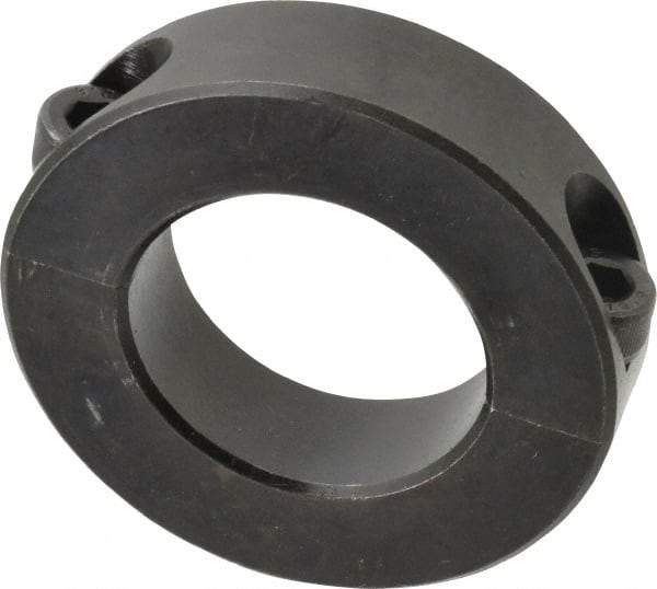 Climax Metal Products - 42mm Bore, Steel, Two Piece Shaft Collar - 2-7/8" Outside Diam - Americas Industrial Supply