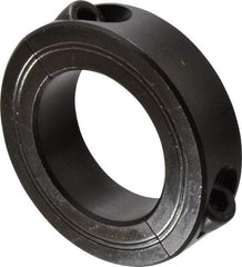 Climax Metal Products - 45mm Bore, Steel, Two Piece Shaft Collar - 2-7/8" Outside Diam - Americas Industrial Supply