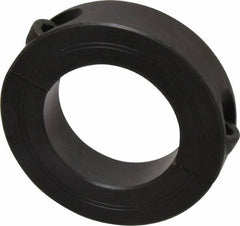 Climax Metal Products - 48mm Bore, Steel, Two Piece Shaft Collar - 3-1/8" Outside Diam - Americas Industrial Supply