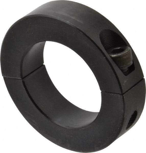 Climax Metal Products - 50mm Bore, Steel, Two Piece Shaft Collar - 3-1/8" Outside Diam - Americas Industrial Supply