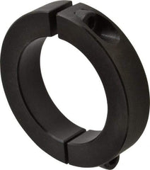 Climax Metal Products - 60mm Bore, Steel, Two Piece Shaft Collar - 3-1/2" Outside Diam - Americas Industrial Supply