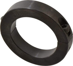 Climax Metal Products - 70mm Bore, Steel, Two Piece Shaft Collar - 4" Outside Diam - Americas Industrial Supply