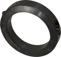 Climax Metal Products - 80mm Bore, Steel, Two Piece Shaft Collar - 4-1/4" Outside Diam - Americas Industrial Supply