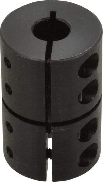 Climax Metal Products - 3/8" Inside x 1-1/16" Outside Diam, Rigid Coupling without Keyway - 1-5/8" Long - Americas Industrial Supply