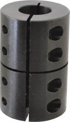 Climax Metal Products - 7/8" Inside x 1-7/8" Outside Diam, Rigid Coupling without Keyway - 2-7/8" Long - Americas Industrial Supply