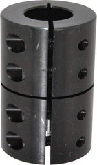 Climax Metal Products - 1" Inside x 2" Outside Diam, Rigid Coupling without Keyway - 3" Long - Americas Industrial Supply