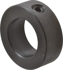 Climax Metal Products - 1-1/16" Bore, Steel, Set Screw Shaft Collar - 1-3/4" Outside Diam, 5/8" Wide - Americas Industrial Supply