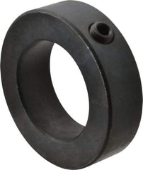 Climax Metal Products - 35mm Bore, Steel, Set Screw Shaft Collar - 2-1/4" Outside Diam - Americas Industrial Supply