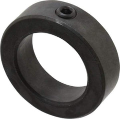 Climax Metal Products - 40mm Bore, Steel, Set Screw Shaft Collar - 2-3/8" Outside Diam - Americas Industrial Supply