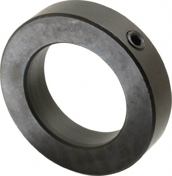 Climax Metal Products - 50mm Bore, Steel, Set Screw Shaft Collar - 3-1/8" Outside Diam - Americas Industrial Supply