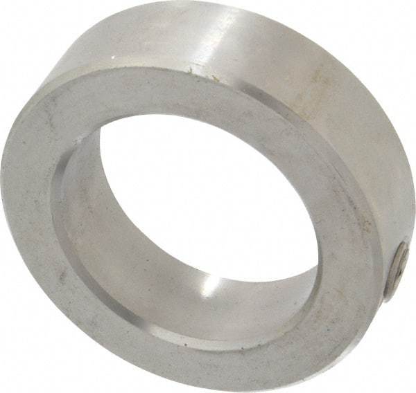 Climax Metal Products - 2" Bore, Stainless Steel, Set Screw Shaft Collar - 3" Outside Diam, 7/8" Wide - Americas Industrial Supply