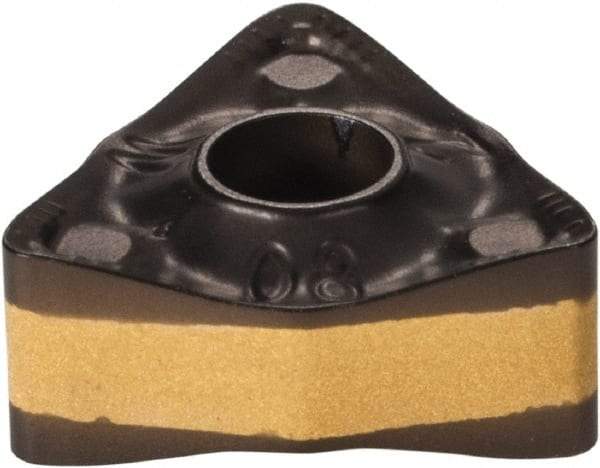 Iscar - WNMX342 M3PW Grade IC8150 Carbide Turning Insert - TiCN/Al2O3/TiCN/TiN Finish, 80° Trigon, 3/8" Inscr Circle, 0.1736 Thick, 1/32" Corner Radius - Americas Industrial Supply