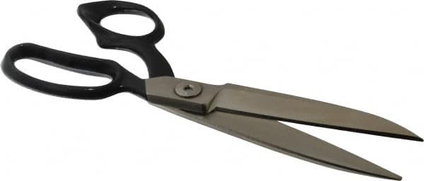 Wiss - 5" LOC, 10-3/8" OAL Bent Upholstery, Carpet, Drapery & Fabric Shears - Offset Handle, For Carpet, Drapery, Upholstery - Americas Industrial Supply