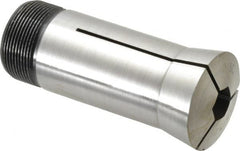 Interstate - 15/32 Inch 5C Hex Collet - 3.28" Overall Length, 1.041-24 Internal Thread Size, Steel, 0.0039 Inch TIR - Exact Industrial Supply